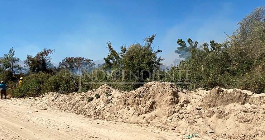 Incendio en el Estero Josefino fue provocado; los siniestros van en aumento