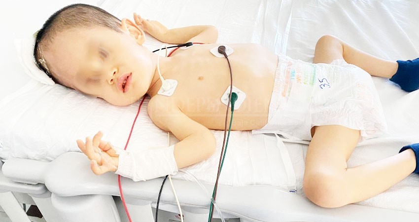 Exhiben al ISSSTE por no atender a Matías de 2 años, con hidrocefalia Exhiben al ISSSTE por no atender a Matías de 2 años, con hidrocefalia