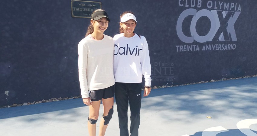 Las tenistas Sudcalifornianas Mía Rodríguez y Paola Ruíz están en la justa nacional    1