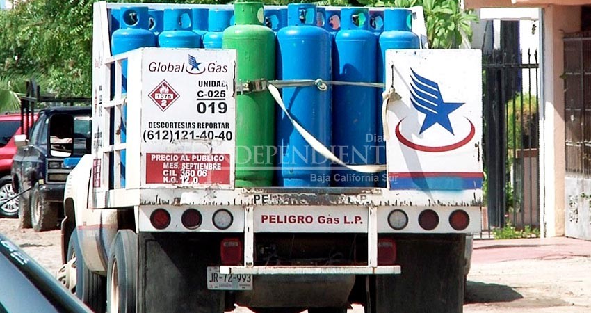 Registra BCS un ligero descenso en costos del Gas LP Registra BCS un ligero descenso en costos del Gas LP