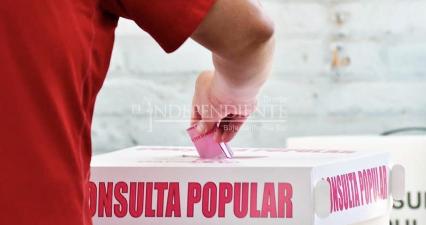 Se espera la participación de 500 mil ciudadanos en BCS para Revocación de Mandato Se espera la participación de 500 mil ciudadanos en BCS para Revocación de Mandato
