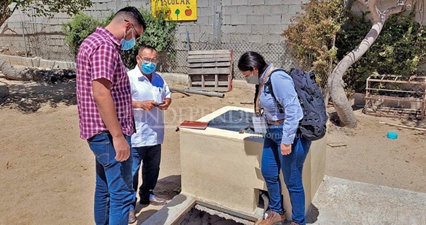 Verifica COEPRIS a escuelas contempladas como refugios temporales en BCS