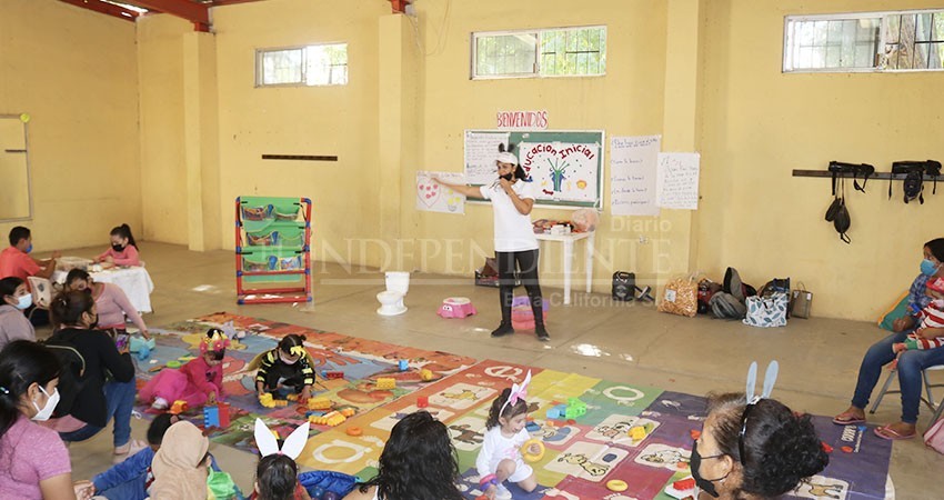 Atiende SEP más de dos mil familias con el programa inicial no escolarizado