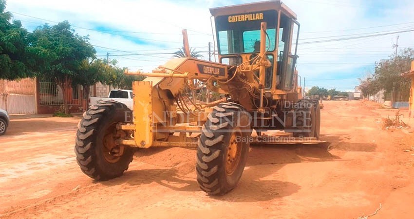 Inicia el Ayuntamiento rastreo de calles en las colonias de La Paz