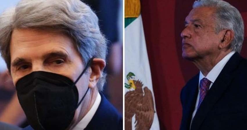 AMLO comerá con John Kerry y empresarios de EU por reforma eléctrica