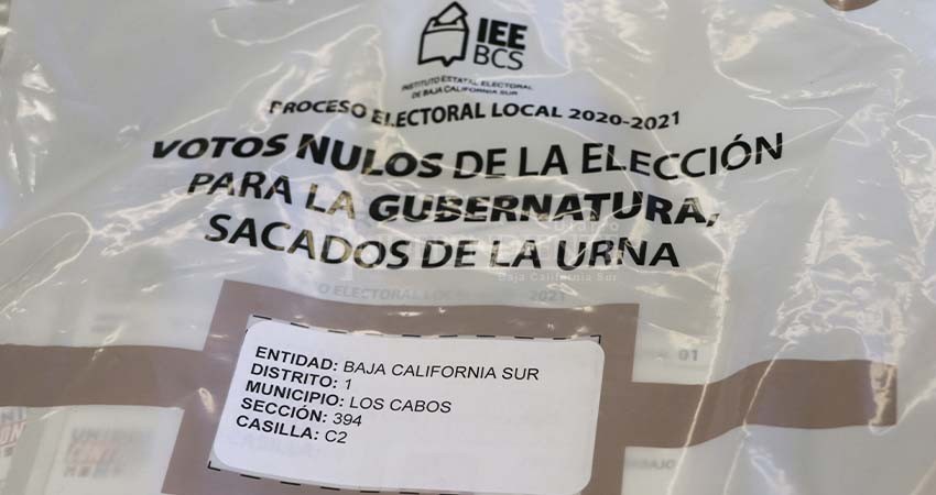 Inicia IEEBCS trabajos para el estudio de voto nulo