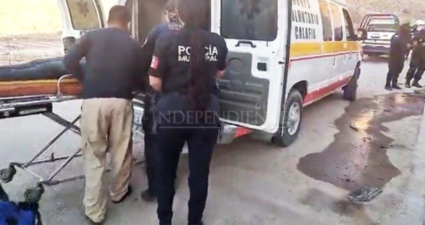 Navajean a un hombre en presunta riña en Valle del Mezquite Navajean a un hombre en presunta riña en Valle del Mezquite