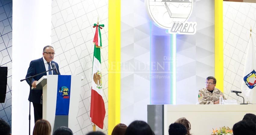 Imparte SEDENA conferencia sobre seguridad nacional a estudiantes de la UABCS