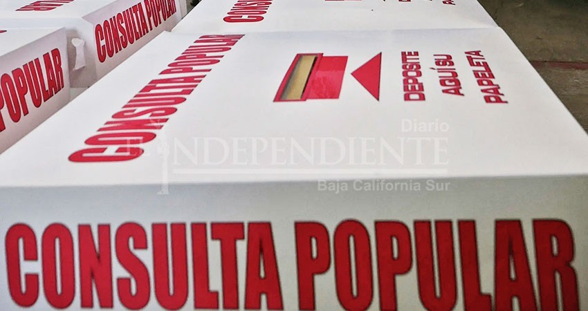 INE instala solo dos casillas especiales para la Revocación de Mandato en BCS