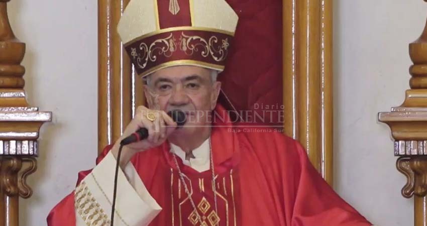 Es decisión de la gente si acude o no a la Revocación de Mandato: Obispo La Paz