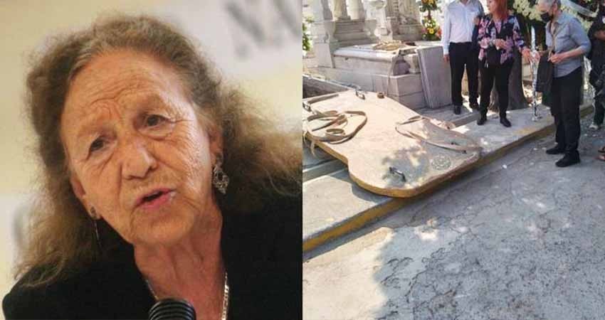 Despiden a Rosario Ibarra de Piedra en Nuevo Léon