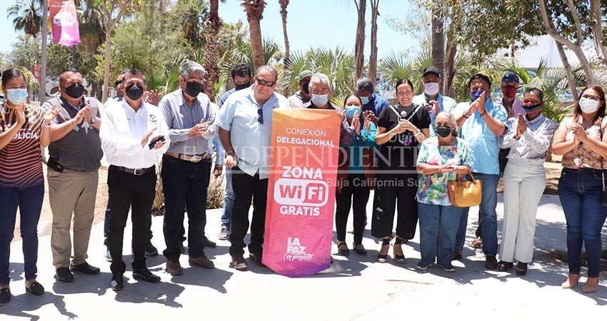 Brinda Ayuntamiento de La Paz internet gratuito en la Delegación de Todos Santos