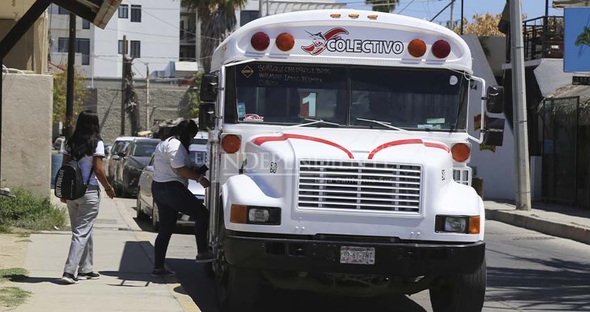 Habrá nuevas concesiones de transporte urbano y colectivo en Los Cabos