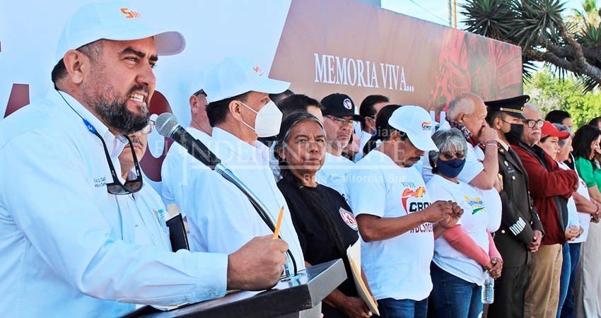 SNTE BCS hace llamado de unidad al participar en evento organizado por disidentes