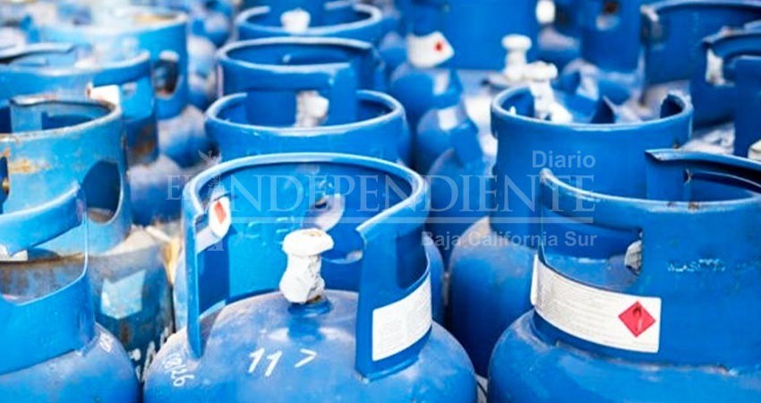 Muestra gas LP ligera baja en algunos municipios de BCS
