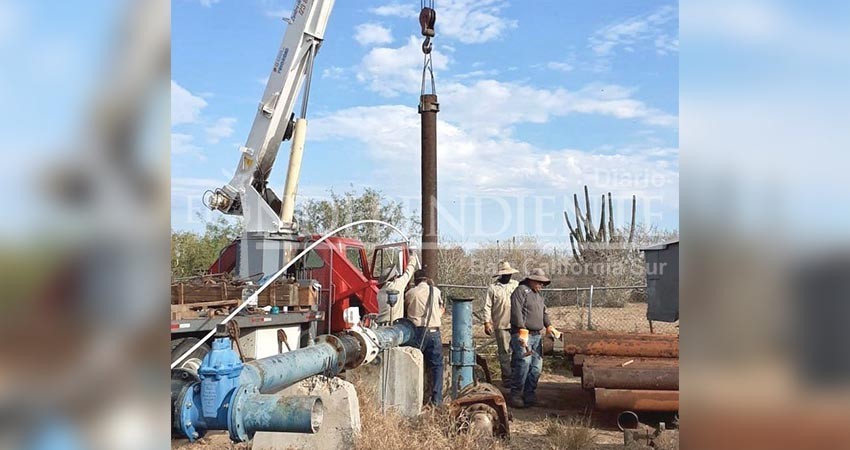 Continúan trabajos de mantenimiento en la red de agua potable de La Paz