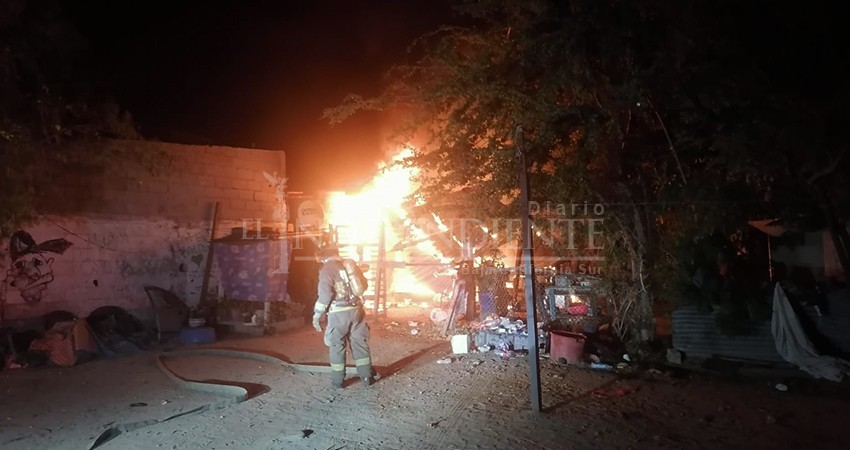 Dos lesionados por quemaduras deja incendio de vivienda en La Paz Dos lesionados por quemaduras deja incendio de vivienda en La Paz