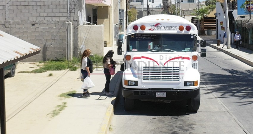 Refuerzan en Los Cabos la señalización de paraderos urbanos y colectivos