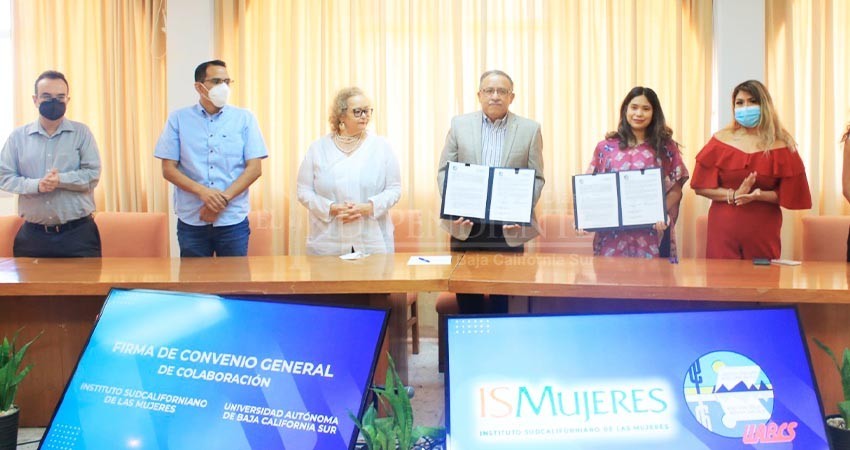 Estrechan lazos de colaboración UABCS e ISMujeres
