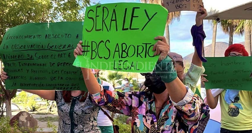 En manos del congreso despenalización del aborto en BCS En manos del congreso despenalización del aborto en BCS