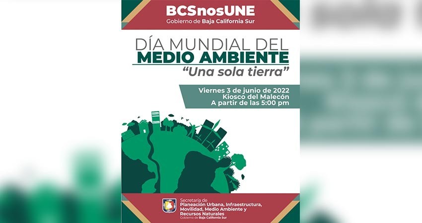Invitan a la población a las actividades por el día Mundial del Medio Ambiente