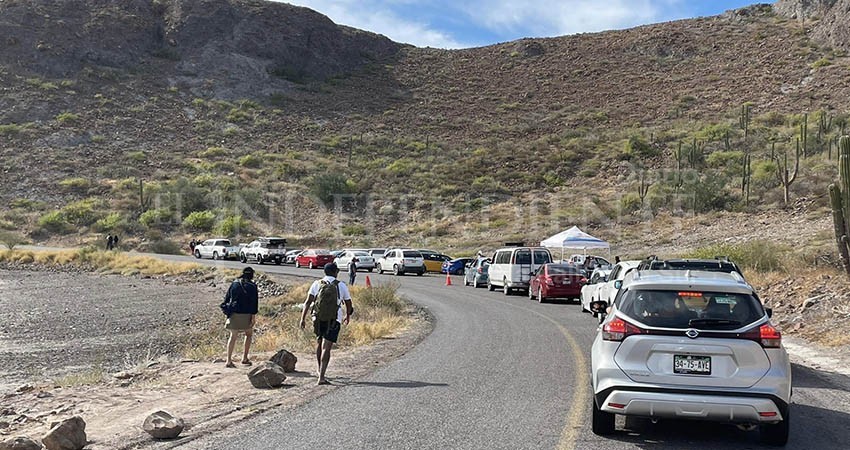 Continuarán los operativos de ingreso ordenado a playa Balandra