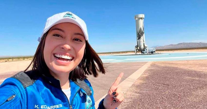 Gobierno de México felicita a la mexicana Katya Echazarreta por ir al espacio