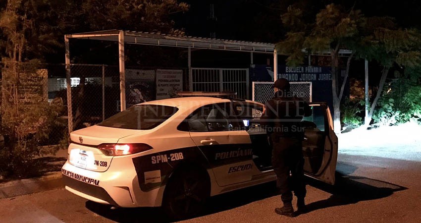 Hasta 60 rondines por día realiza la policía municipal para evitar robos en escuelas Hasta 60 rondines por día realiza la policía municipal para evitar robos en escuelas