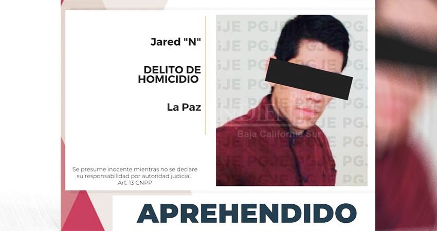 Aprehendido el probable homicida del maestro asesinado en hotel de La Paz Aprehendido el probable homicida del maestro asesinado en hotel de La Paz