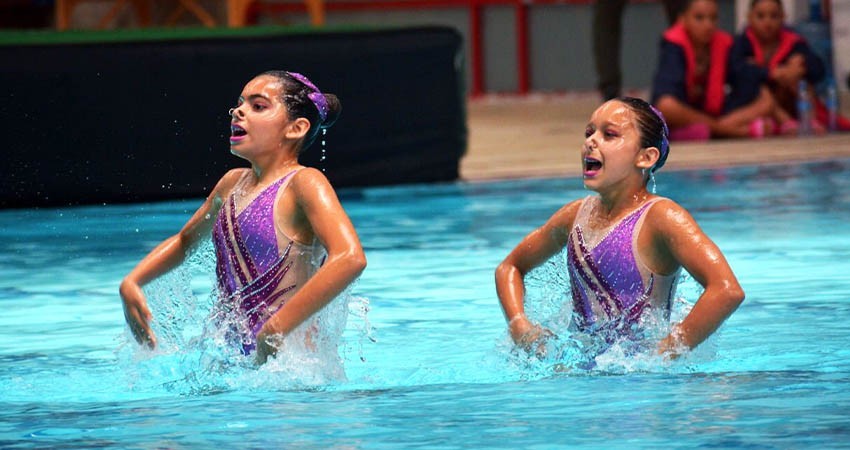 BCS hace su presentación en natación artística