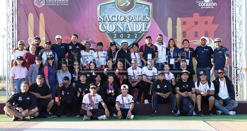 Logra BCS 38 medallas en ciclismo de pista en los Juegos Nacionales CONADE 2022