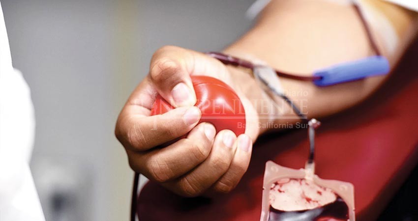 Necesario incrementar donación altruista de sangre en BCS para salvar vidas