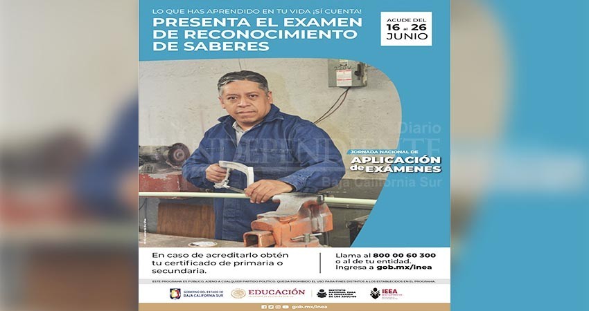 Personas de 15 años o más sin primaria o secundaria podrán finalizar sus estudios con un solo examen