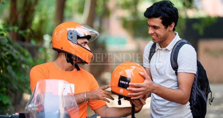 Uber Moto, llega a La Paz