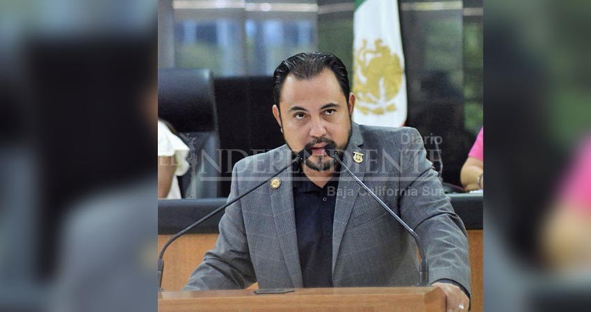 Presenta el diputado Christian Agúndez Gómez iniciativa para agilizar los trámites de entrega recepción de las cuentas públicas a la ASEBCS