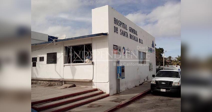 Contrario a lo dicho, obras del nuevo hospital de Santa Rosalía no avanza, segura la alcaldesa