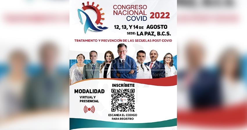 Preparan Congreso nacional Covid; La Paz será sede