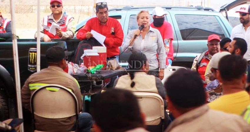 Interviene STyPS en huelga de la minera El Boleo