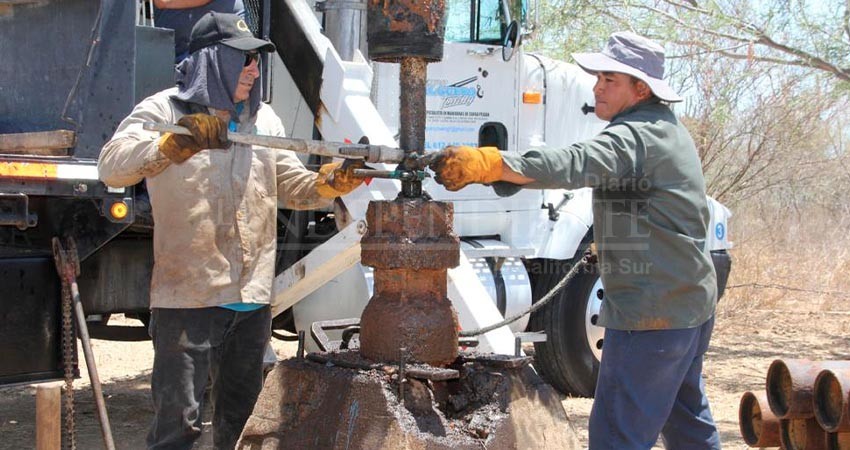 Rehabilitará SAPA La Paz 2 pozos que estuvieron inactivos por varios años