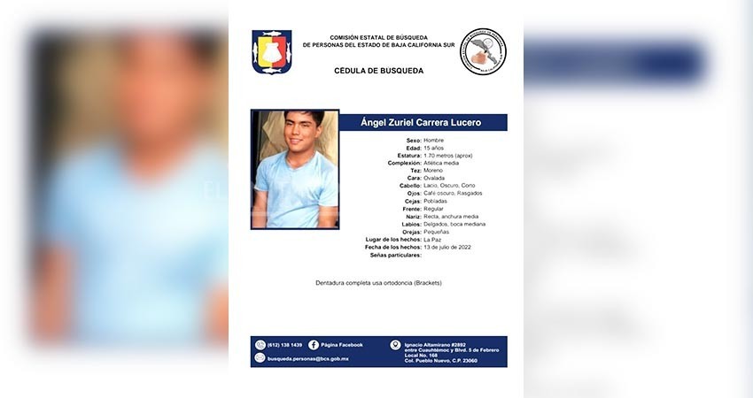 Buscan a un adolescente que se perdió en La Paz
