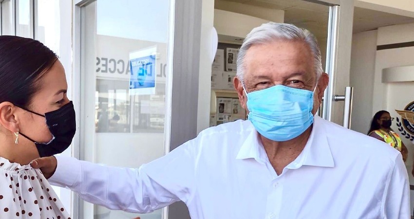 Confirma AMLO apoyo financiero a BCS para infraestructura hidráulica Confirma AMLO apoyo financiero a BCS para infraestructura hidráulica