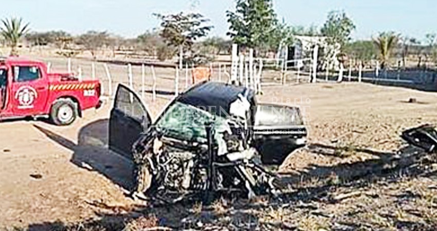 Tres lesionados deja aparatoso choque por la carreta a Comondú