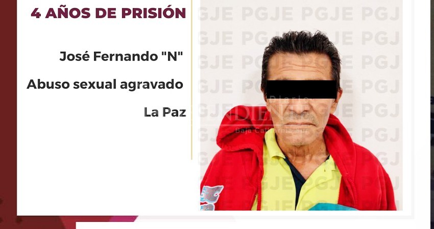 Sentencian a 4 años de prisión a Fernando “N” por el delito de abuso contra una meno