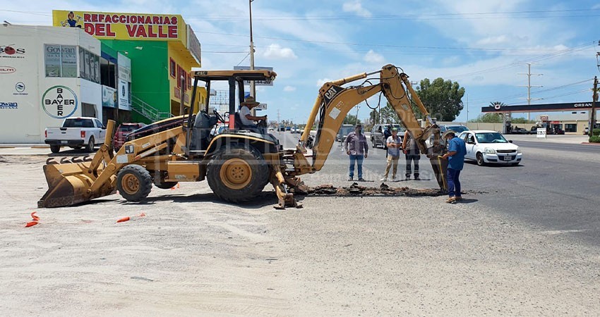 Inicia CEA obra de interconexión de drenaje en la colonia Tabachines de La Paz