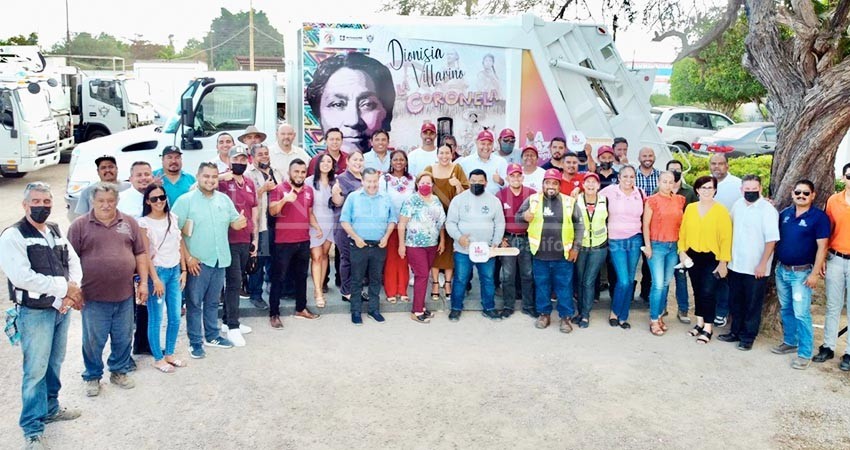 Suma Ayuntamiento de La Paz un nuevo camión recolector de basura