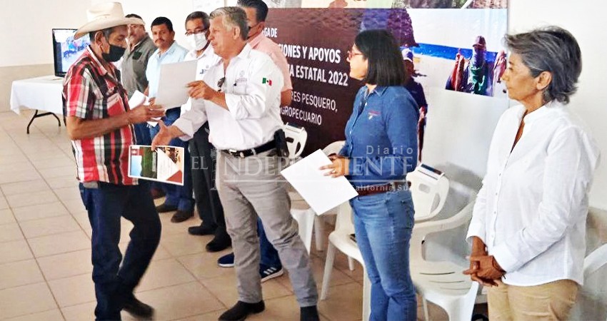 Gobierno destina 5 mdp para apoyar a productores de Comondú