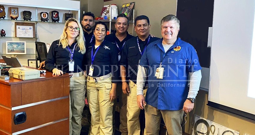 Reciben peritos de la PGJE curso de capacitación para procesar escenarios post explosión