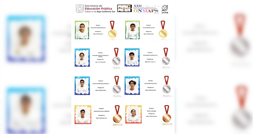 Obtiene BCS 4o. lugar nacional en olimpiada de matemáticas para primaria y secundaria