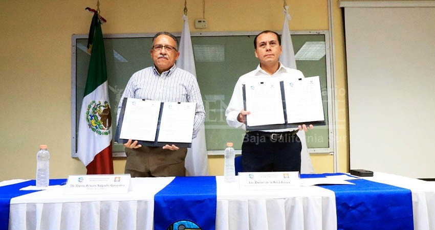 Firman convenio de colaboración UABCS y PGJE