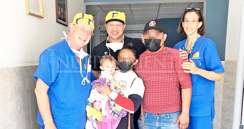 Smile Foundation y Club Rotario Los Cabos realizaron 46 procedimientos a niños con labio leporino